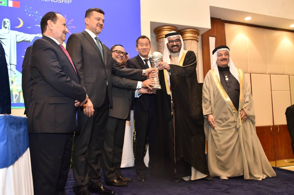 سفارة البرازيل تقيم حفلاً بمناسبة ذكرى الاستقلال واليوبيل الذهبي للعلاقات مع البحرين