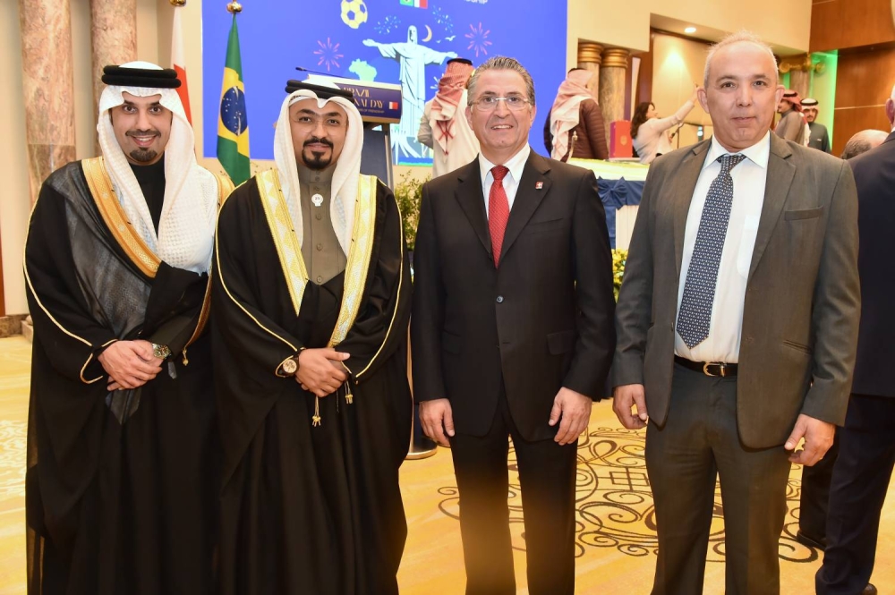 سفارة البرازيل تقيم حفلاً بمناسبة ذكرى الاستقلال واليوبيل الذهبي للعلاقات مع البحرين
