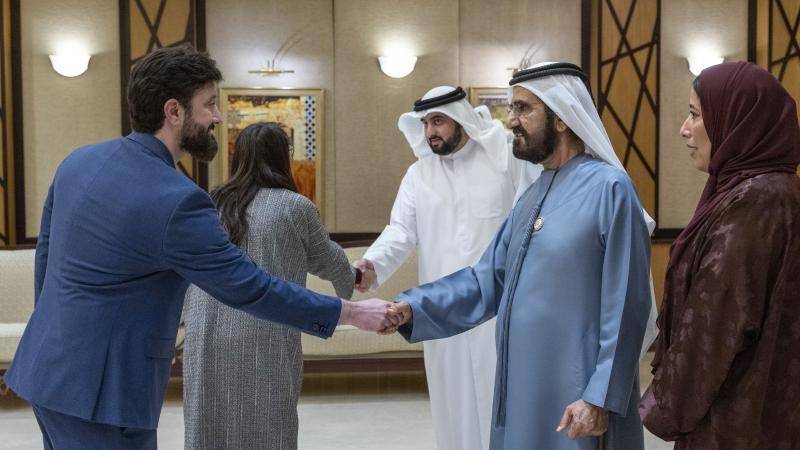 محمد بن راشد يلتقي مجلس جائزة الإعلام العربي ويؤكد دعم التميز الإعلامي