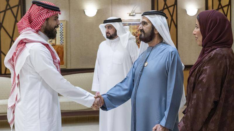 محمد بن راشد يلتقي مجلس جائزة الإعلام العربي ويؤكد دعم التميز الإعلامي