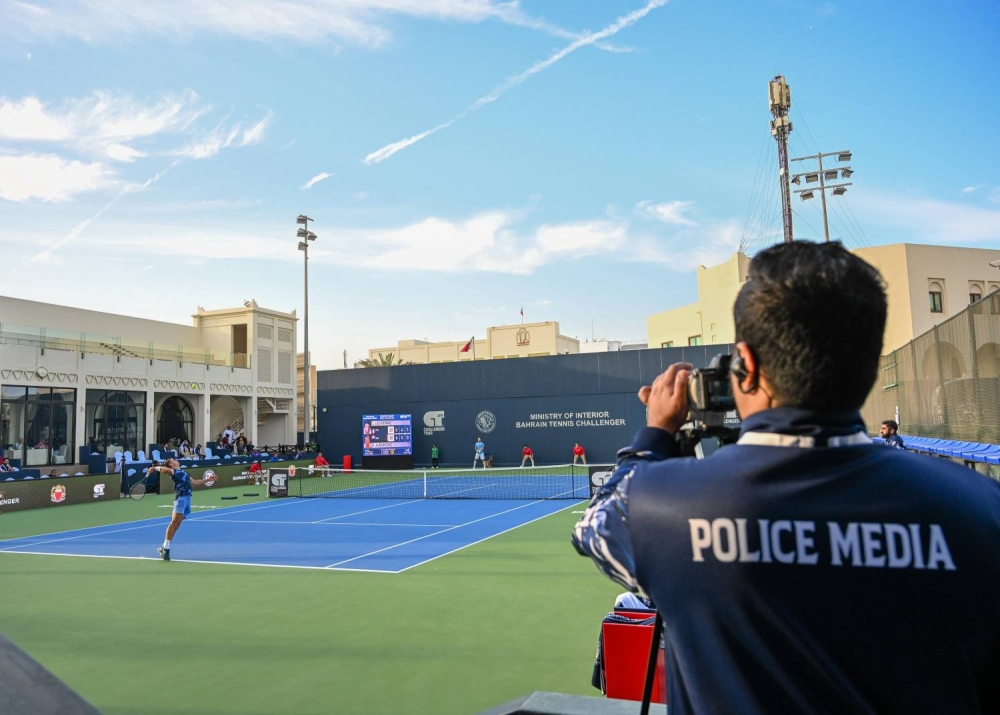 مواجهات قوية وأجواء حماسية في اليوم الثاني من بطولة وزارة الداخلية ATP تشالنجر للتنس