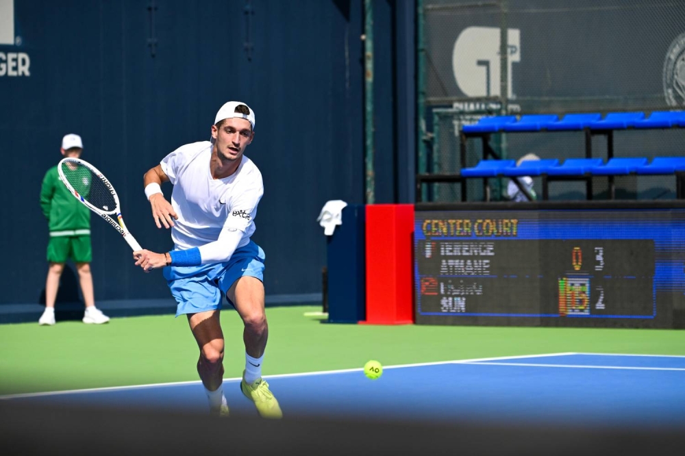 مواجهات قوية وأجواء حماسية في اليوم الثاني من بطولة وزارة الداخلية ATP تشالنجر للتنس