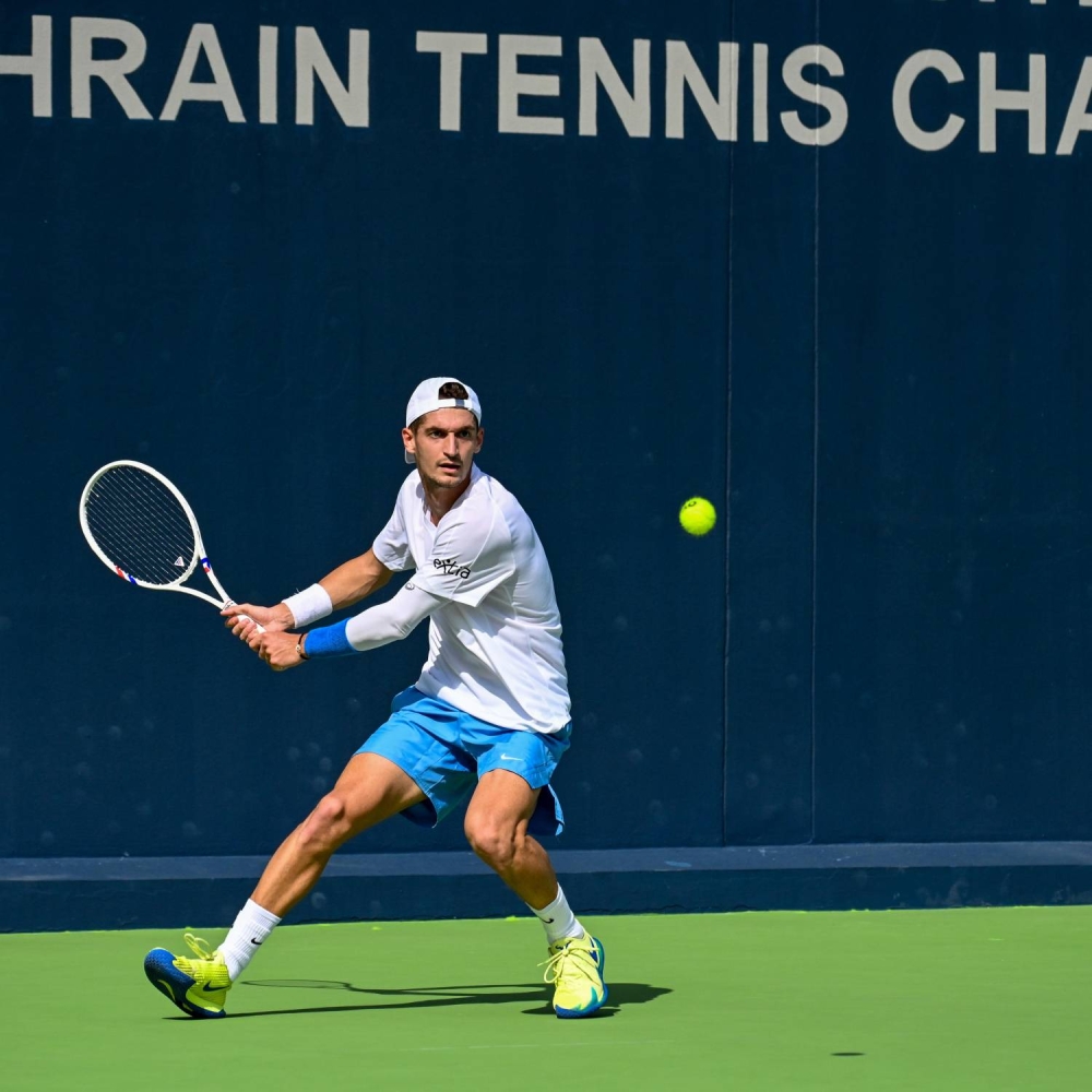 مواجهات قوية وأجواء حماسية في اليوم الثاني من بطولة وزارة الداخلية ATP تشالنجر للتنس