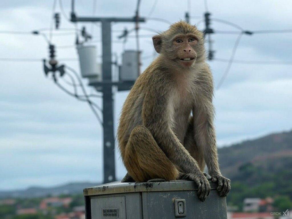 سخرية وغضب في سريلانكا بعد تعطيل قرد شبكة الكهرباء الوطنية بأكملها