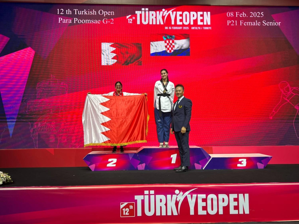 البحرين تواصل تألقها بحصد 8 ميداليات في بطولة تركيا المفتوحة (بارا بومسي)