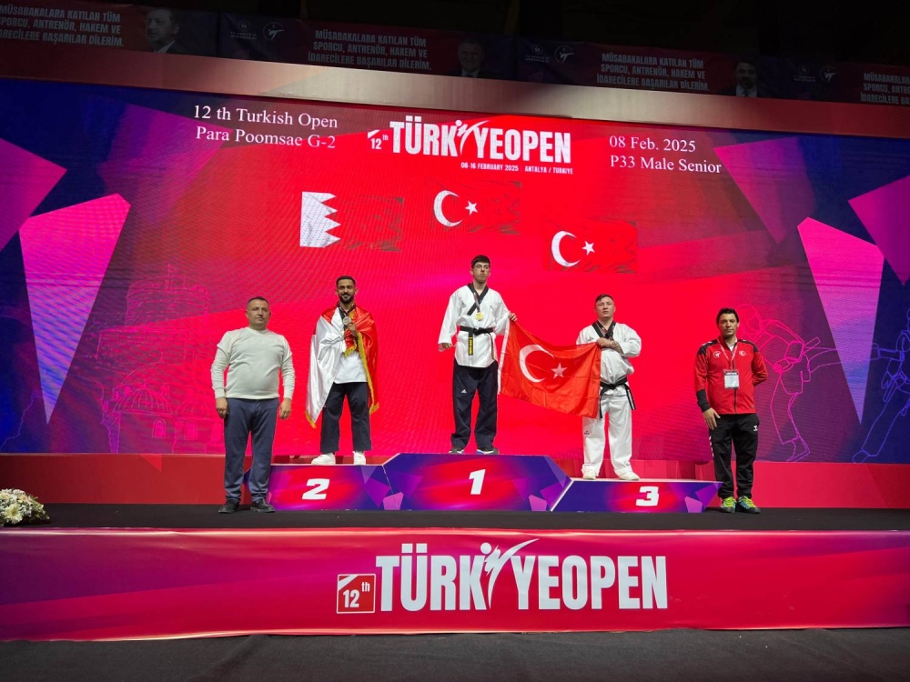 البحرين تواصل تألقها بحصد 8 ميداليات في بطولة تركيا المفتوحة (بارا بومسي)