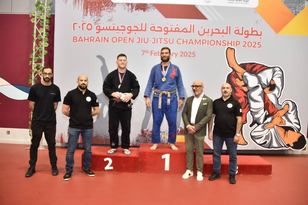 ختام منافسات بطولة البحرين المفتوحة للجوجيتسو 2025