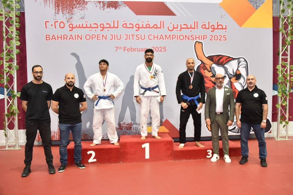 ختام منافسات بطولة البحرين المفتوحة للجوجيتسو 2025