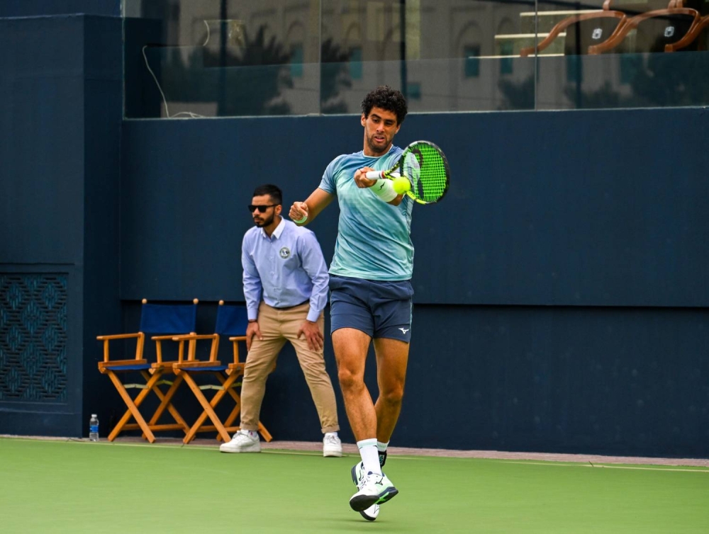 منافسات قوية تحسم بطاقات التأهل لربع نهائي بطولة وزارة الداخلية ATP تشالنجر للتنس