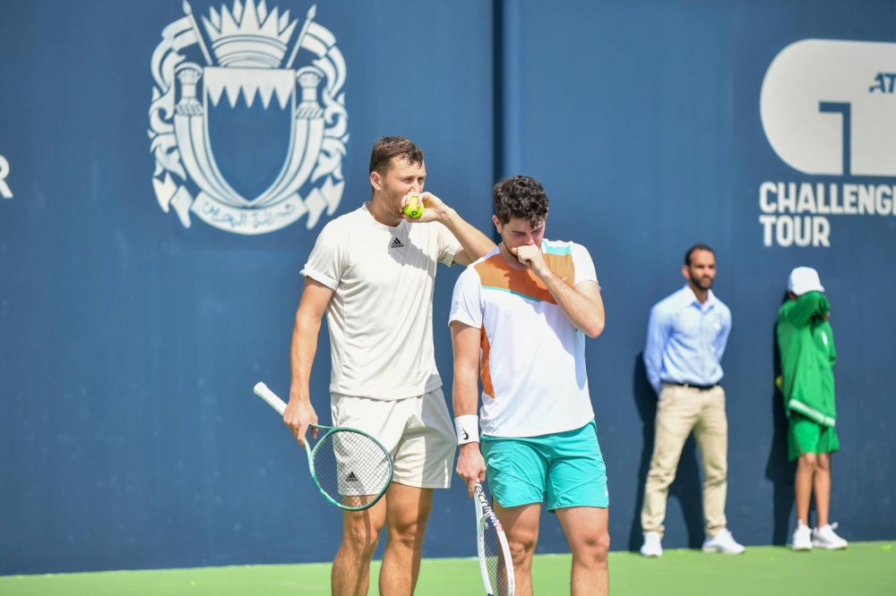 منافسات قوية تحسم بطاقات التأهل لربع نهائي بطولة وزارة الداخلية ATP تشالنجر للتنس