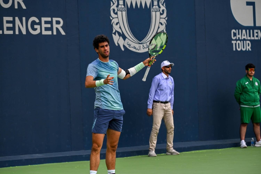 منافسات قوية تحسم بطاقات التأهل لربع نهائي بطولة وزارة الداخلية ATP تشالنجر للتنس