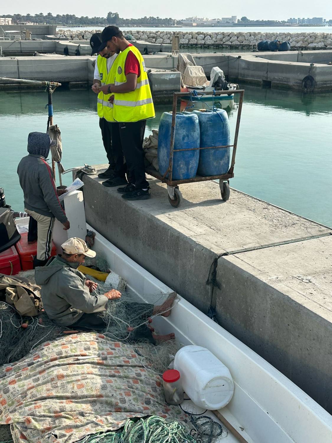 خفر السواحل تواصل حملاتها التفتيشية للتصدي للمخالفات البحرية