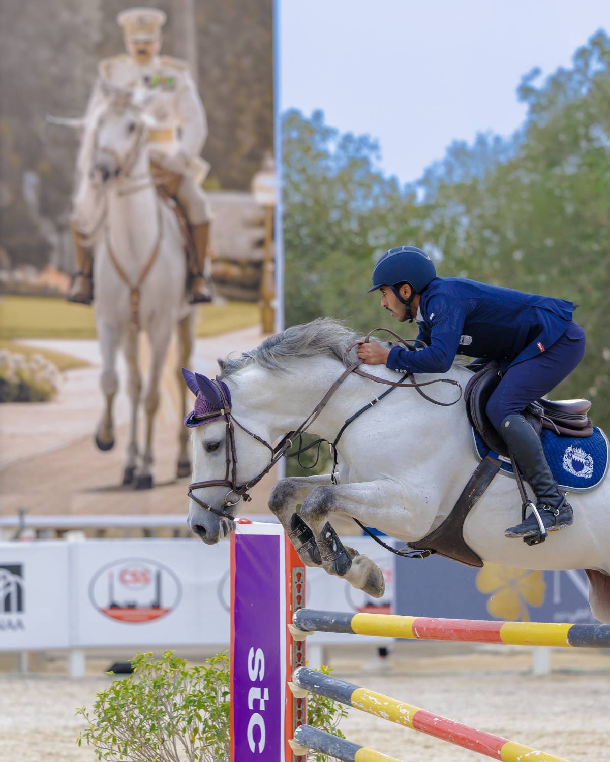 نيابة عن ناصر بن حمد.. فيصل بن راشد يتوج أبطال بطولة ناصر بن حمد الدولية لقفز الحواجز