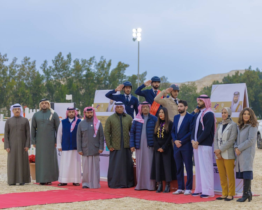 نيابة عن ناصر بن حمد.. فيصل بن راشد يتوج أبطال بطولة ناصر بن حمد الدولية لقفز الحواجز