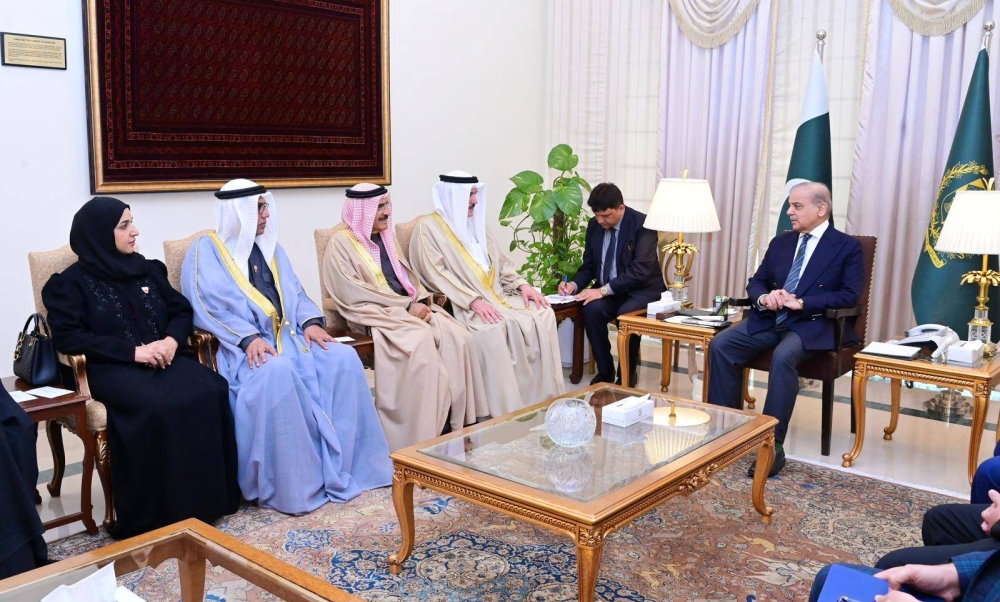 رئيس الوزراء الباكستاني يستقبل رئيس مجلس النواب