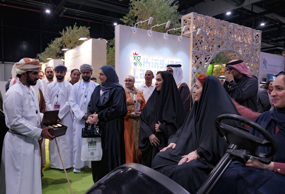 الأميرة سبيكة تفتتح معرض البحرين الدولي للحدائق
