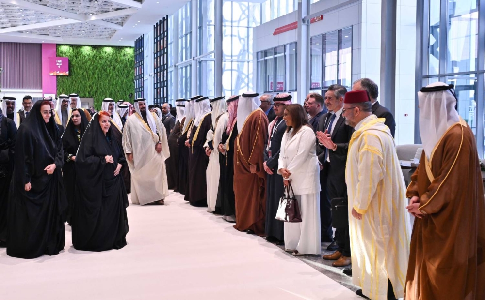 الأميرة سبيكة تفتتح معرض البحرين الدولي للحدائق