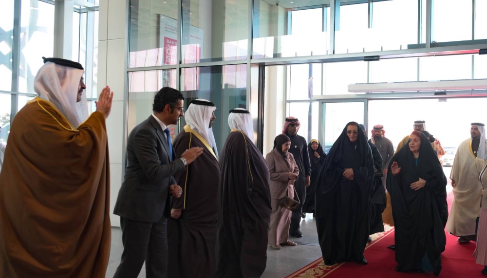 الأميرة سبيكة تفتتح معرض البحرين الدولي للحدائق