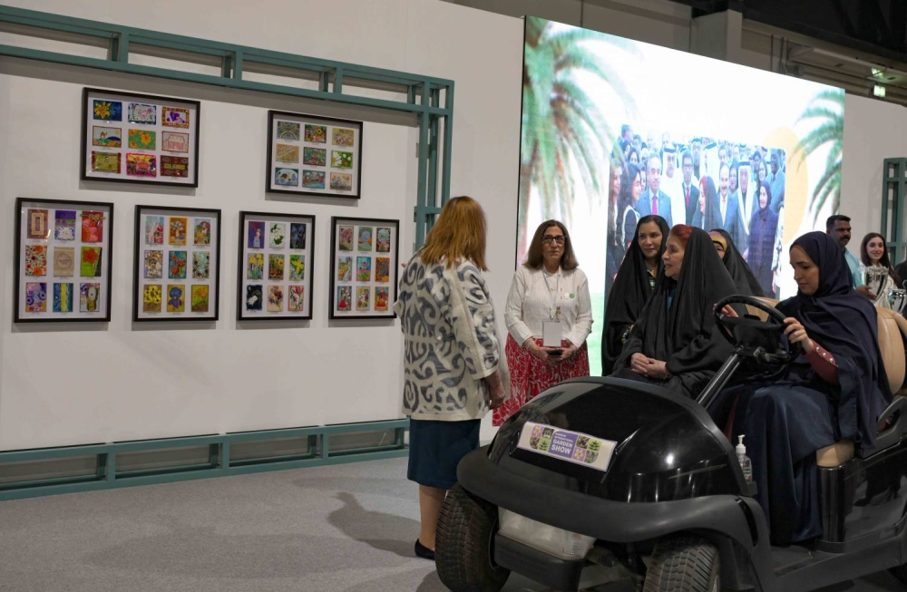 الأميرة سبيكة تفتتح معرض البحرين الدولي للحدائق