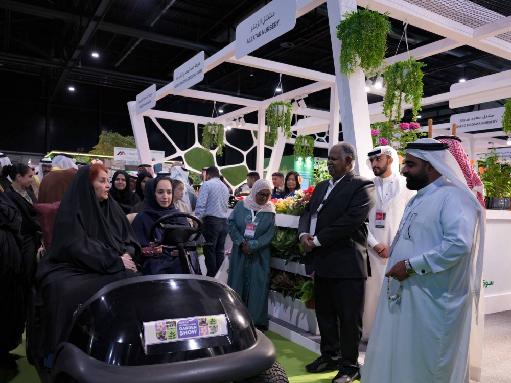 الأميرة سبيكة تفتتح معرض البحرين الدولي للحدائق