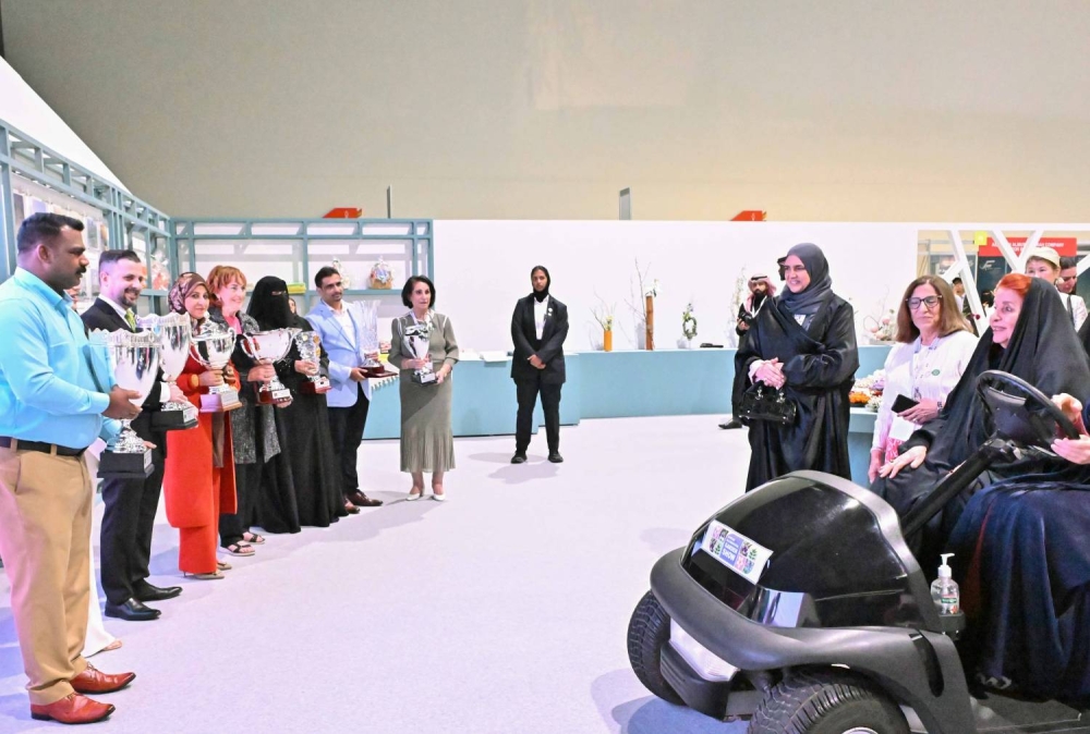 الأميرة سبيكة تفتتح معرض البحرين الدولي للحدائق