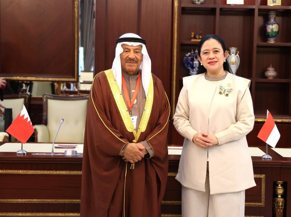 علي الصالح يلتقي رئيسة مجلس النواب الإندونيسي لبحث الجهود البرلمانية المشتركة