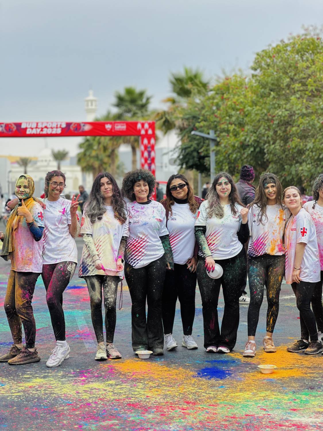 "جرافيتي ڤيليج" تستضيف يوميا رياضيا لطلبة جامعة البحرين البريطانية