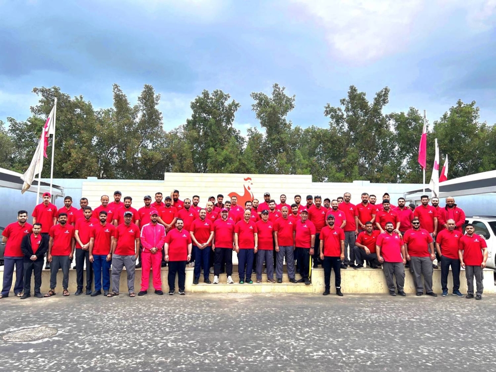 "دلمون للدواجن" تُشارك في يوم البحرين الرياضي