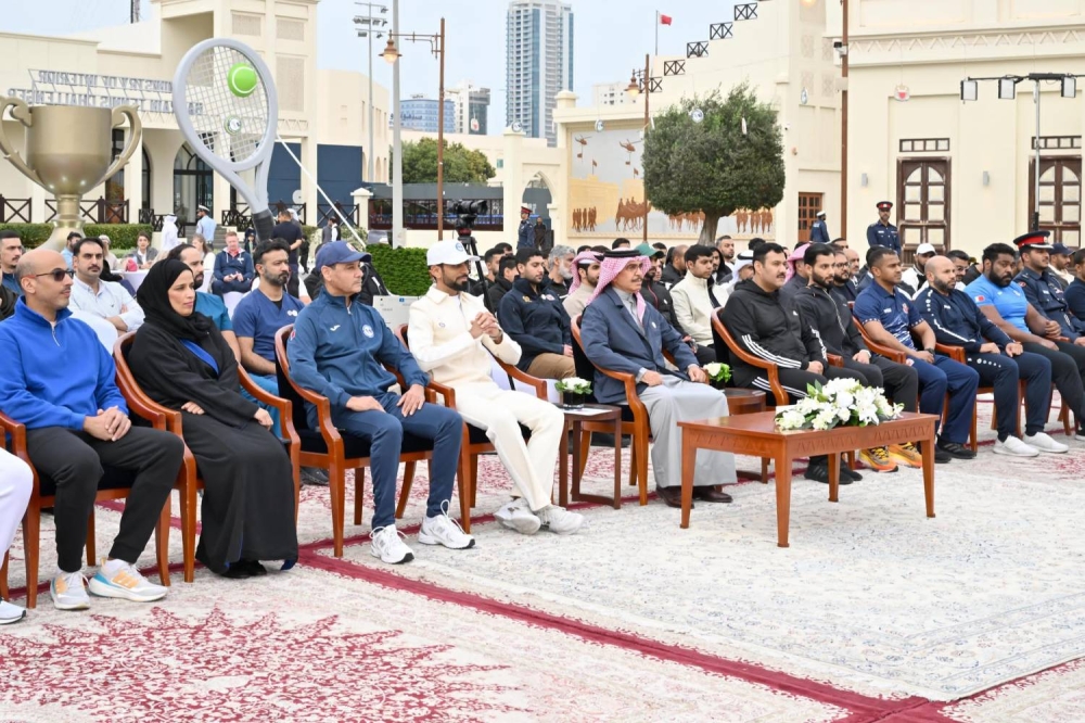 وزير الداخلية يعرب عن شكره وتقديره للجنة المنظمة لبطولة وزارة الداخلية تشالنجر للتنس