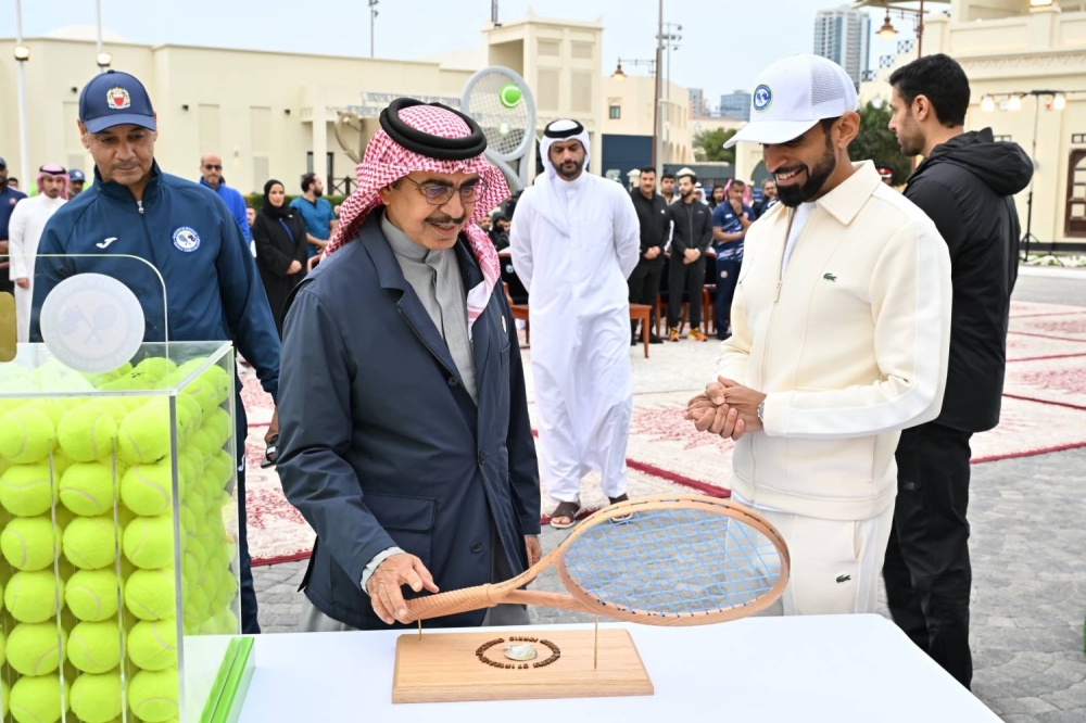 وزير الداخلية يعرب عن شكره وتقديره للجنة المنظمة لبطولة وزارة الداخلية تشالنجر للتنس