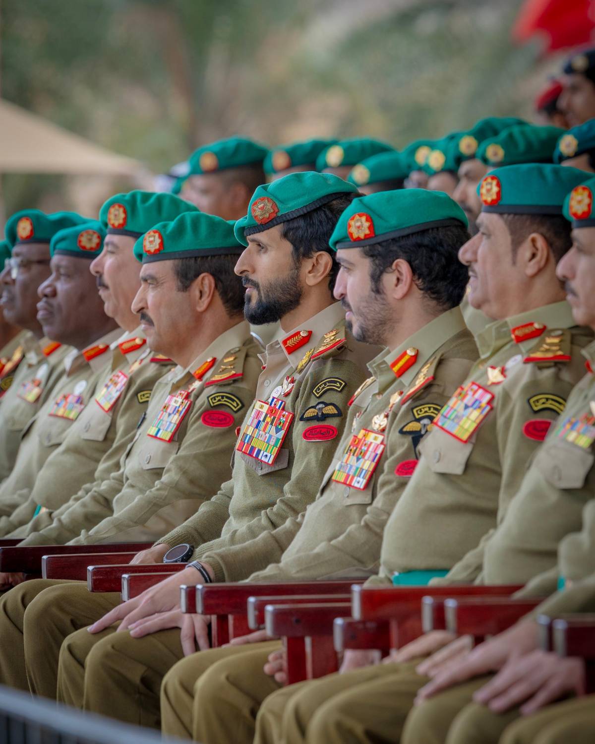 مستشار الأمن &rlm;الوطني قائد الحرس الملكي يشهد حفل &rlm;تخريج إحدى دورات المستجدين بالحرس الملكي