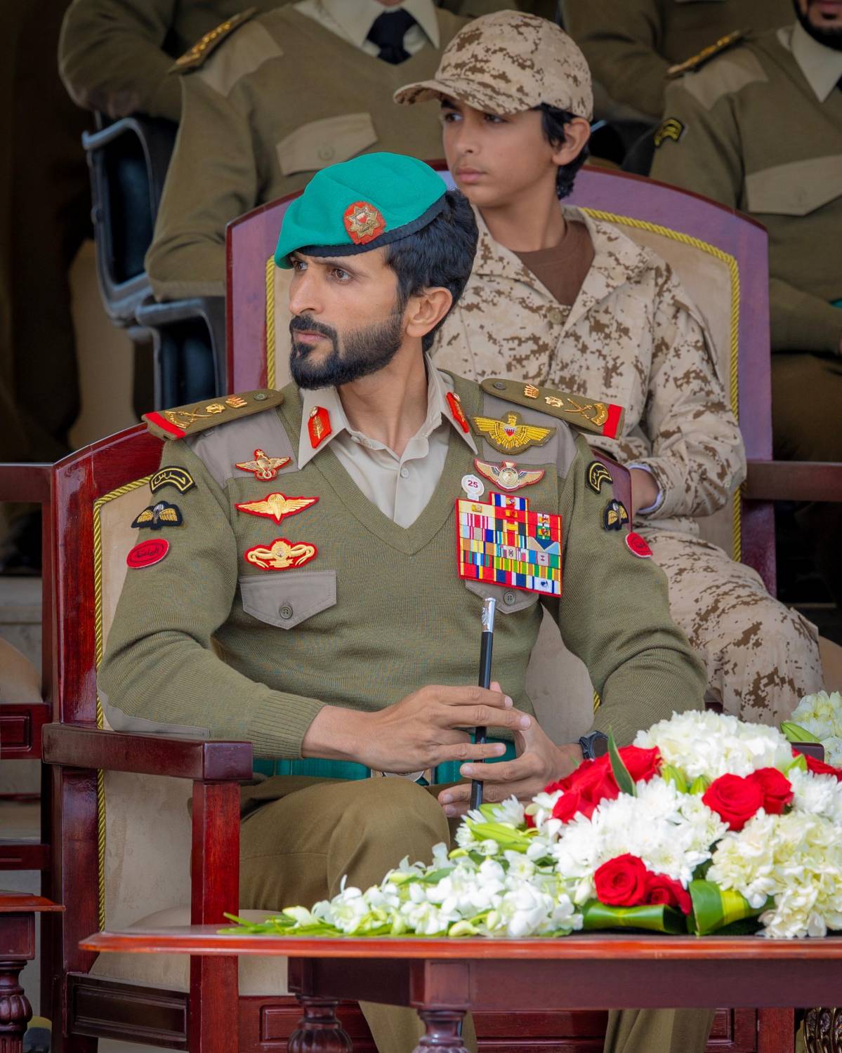 مستشار الأمن &rlm;الوطني قائد الحرس الملكي يشهد حفل &rlm;تخريج إحدى دورات المستجدين بالحرس الملكي