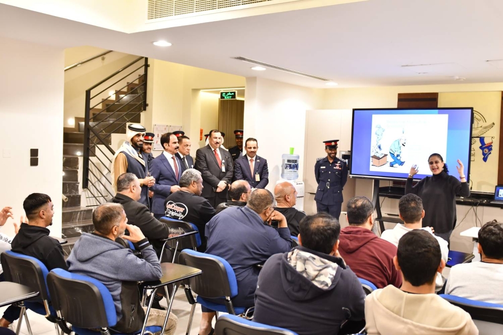 مدير عام تنفيذ الأحكام والعقوبات البديلة يستقبل وفدًا من وزارة الداخلية العراقية