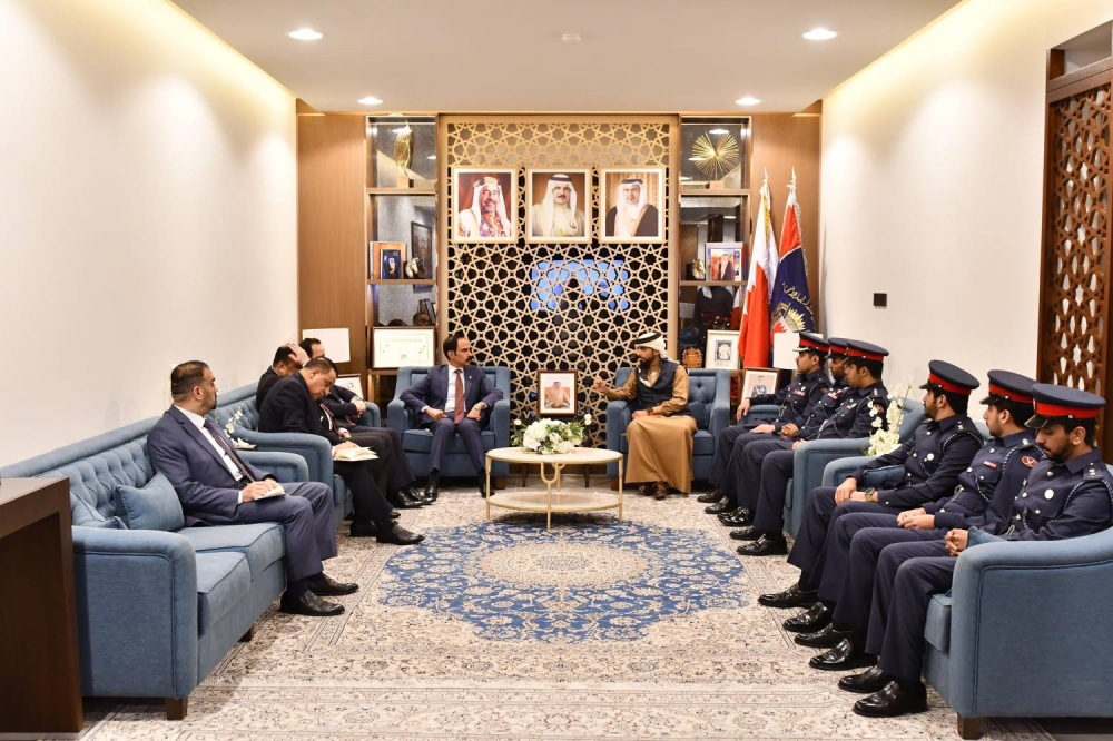 مدير عام تنفيذ الأحكام والعقوبات البديلة يستقبل وفدًا من وزارة الداخلية العراقية