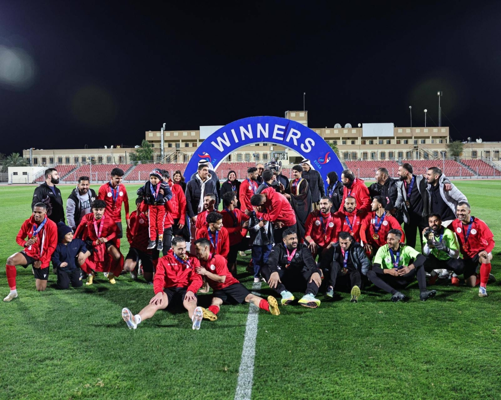 عسكر يتوج الجامعة الأهلية بلقب دوري الجامعات لكرة القدم