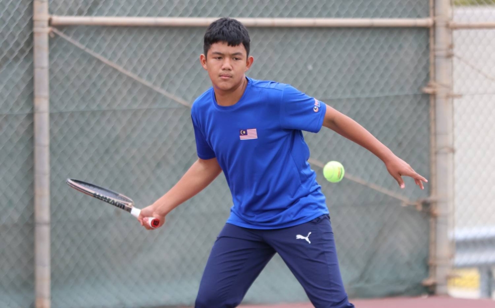 أكتمال المربع الذهبي لتصفيات آسيا لتنس الناشئين تحت 14 سنة