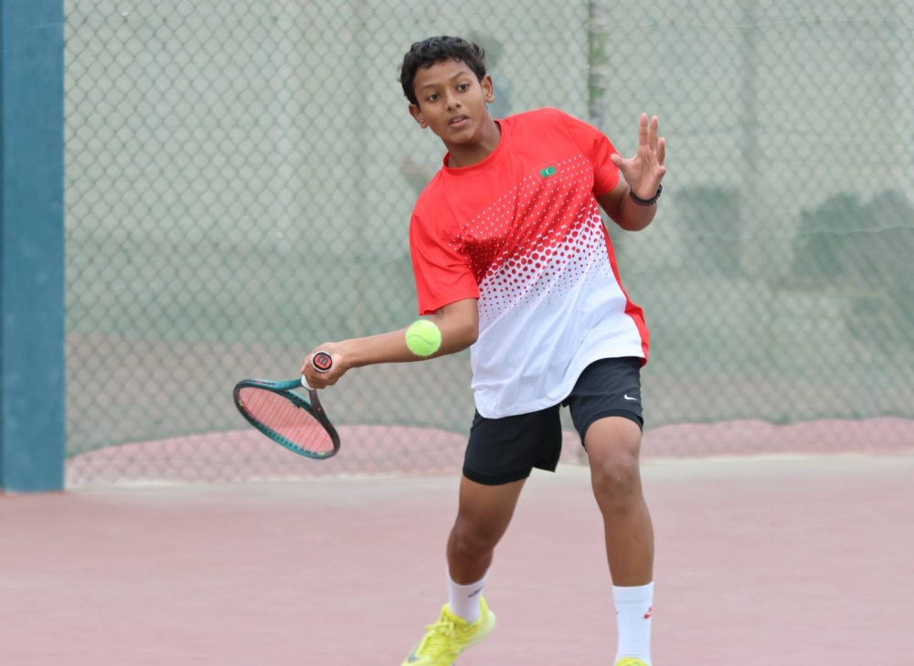 أكتمال المربع الذهبي لتصفيات آسيا لتنس الناشئين تحت 14 سنة