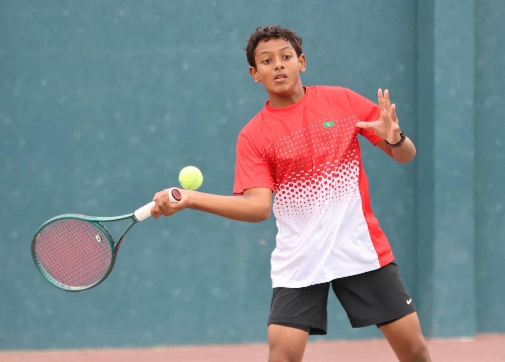 أكتمال المربع الذهبي لتصفيات آسيا لتنس الناشئين تحت 14 سنة