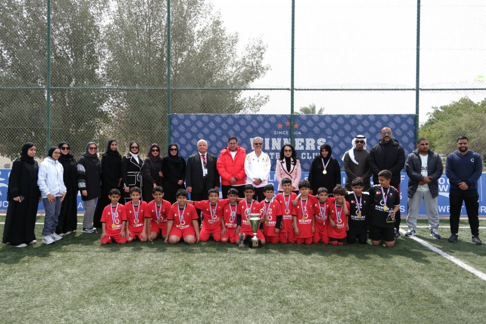سار وأبوصيبع تحصدان المركز الأول في بطولة المدارس الابتدائية لكرة القدم