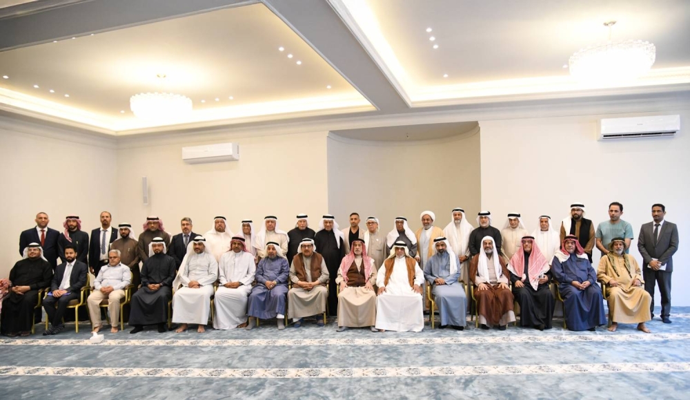 رئيس الأوقاف الجعفرية يفتتح مسجد الوطية في منطقة سار