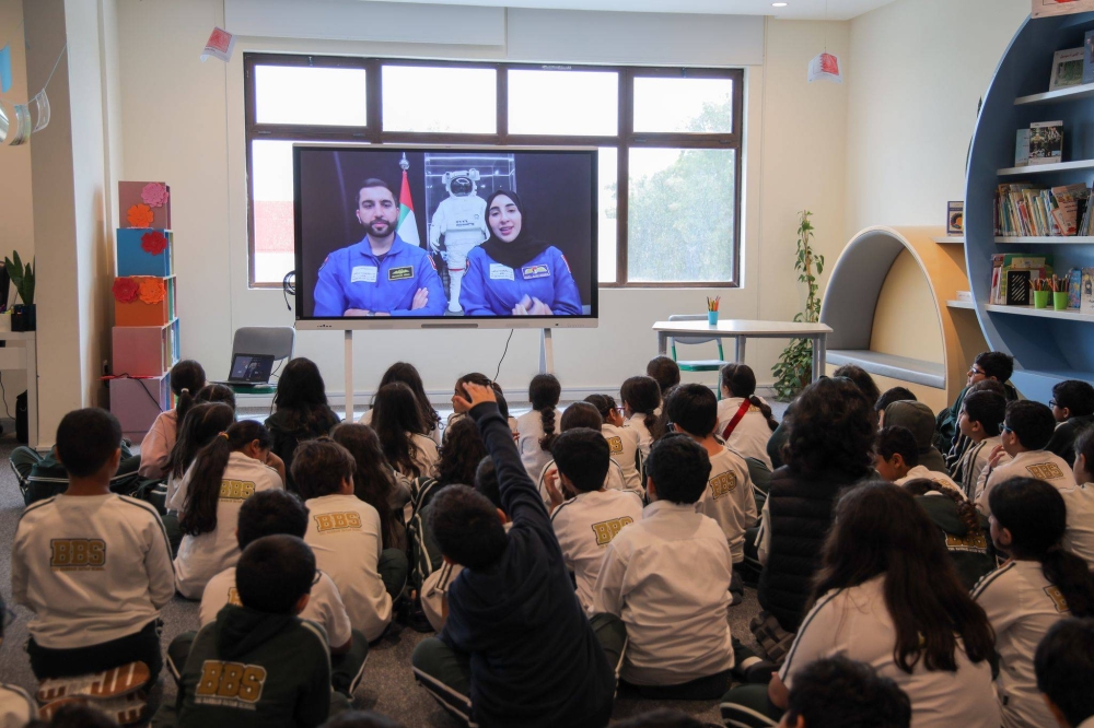 "هيئة الفضاء" تنظّم لقاءً تفاعليًا مع رواد الفضاء الإماراتيين