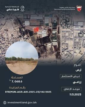 رئيس لجنة استثمار الأراضي الحكومية: طرح 23 فرصة استثمارية جديدة عبر منصة استثمار الأراضي الحكومية