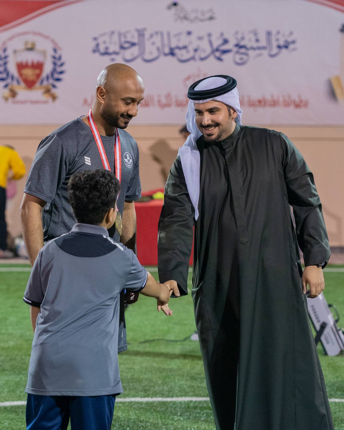 محمد بن سلمان بن حمد يؤكد على المستويات المتقدمة التي وصلت إليها الرياضة البحرينية