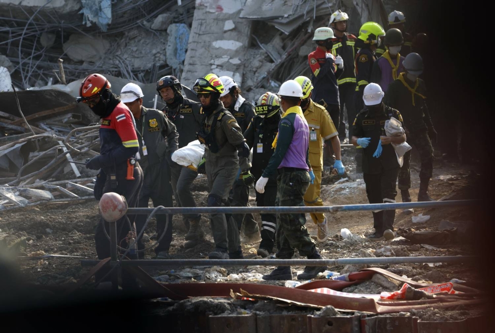 حصيلة زلزال ميانمار وتايلاند ترتفع إلى 700 قتيل