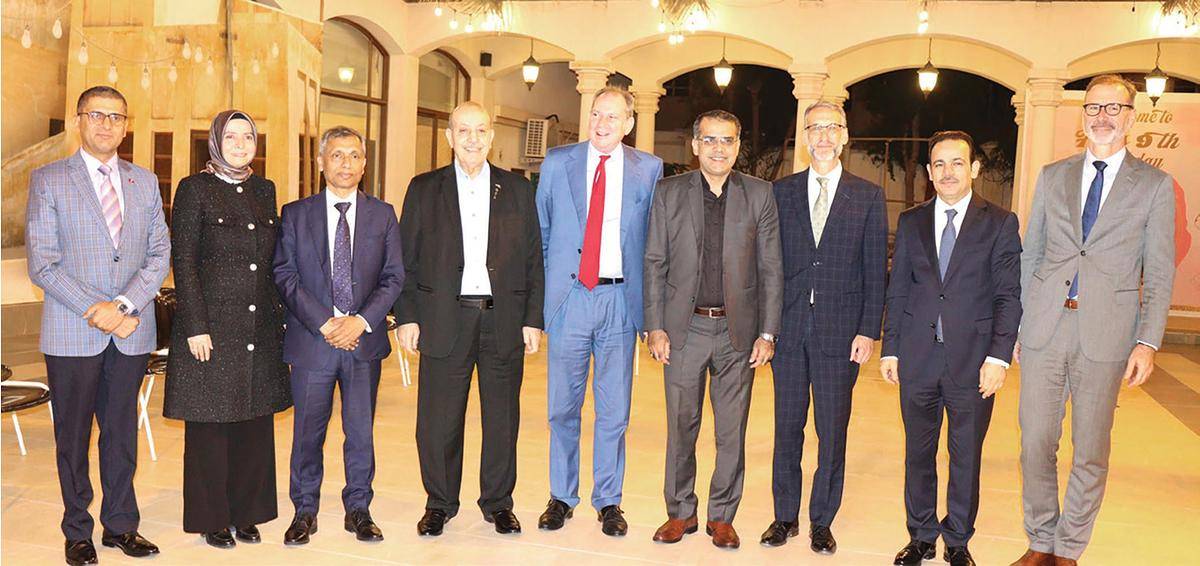 مجلس أجور يستضيف سفراء ودبلوماسيين لدى مملكة البحرين