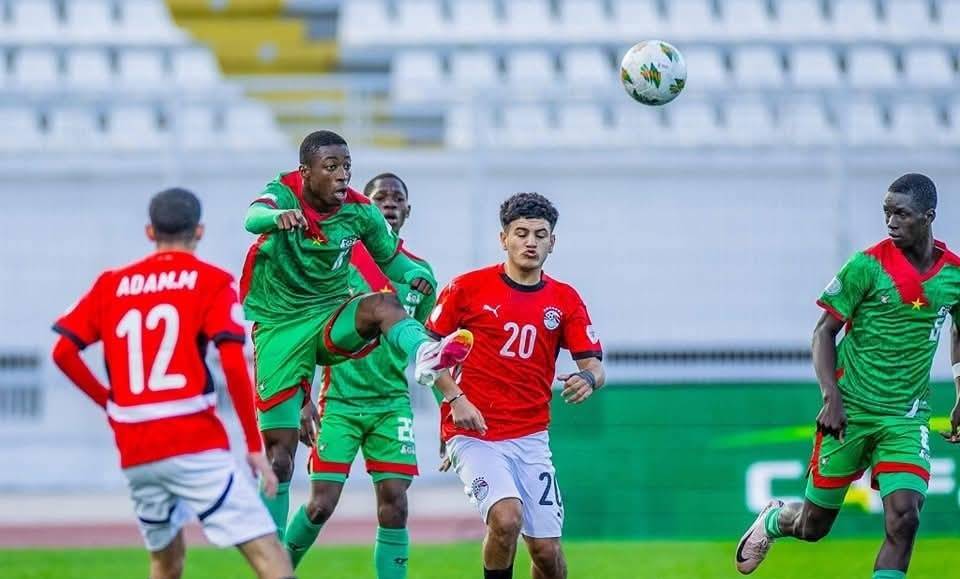 منتخب مصر للشباب يتلقي الهزيمة الثانية أمام بوركينا فاسو ويودع نهائيات أمم إفريقيا