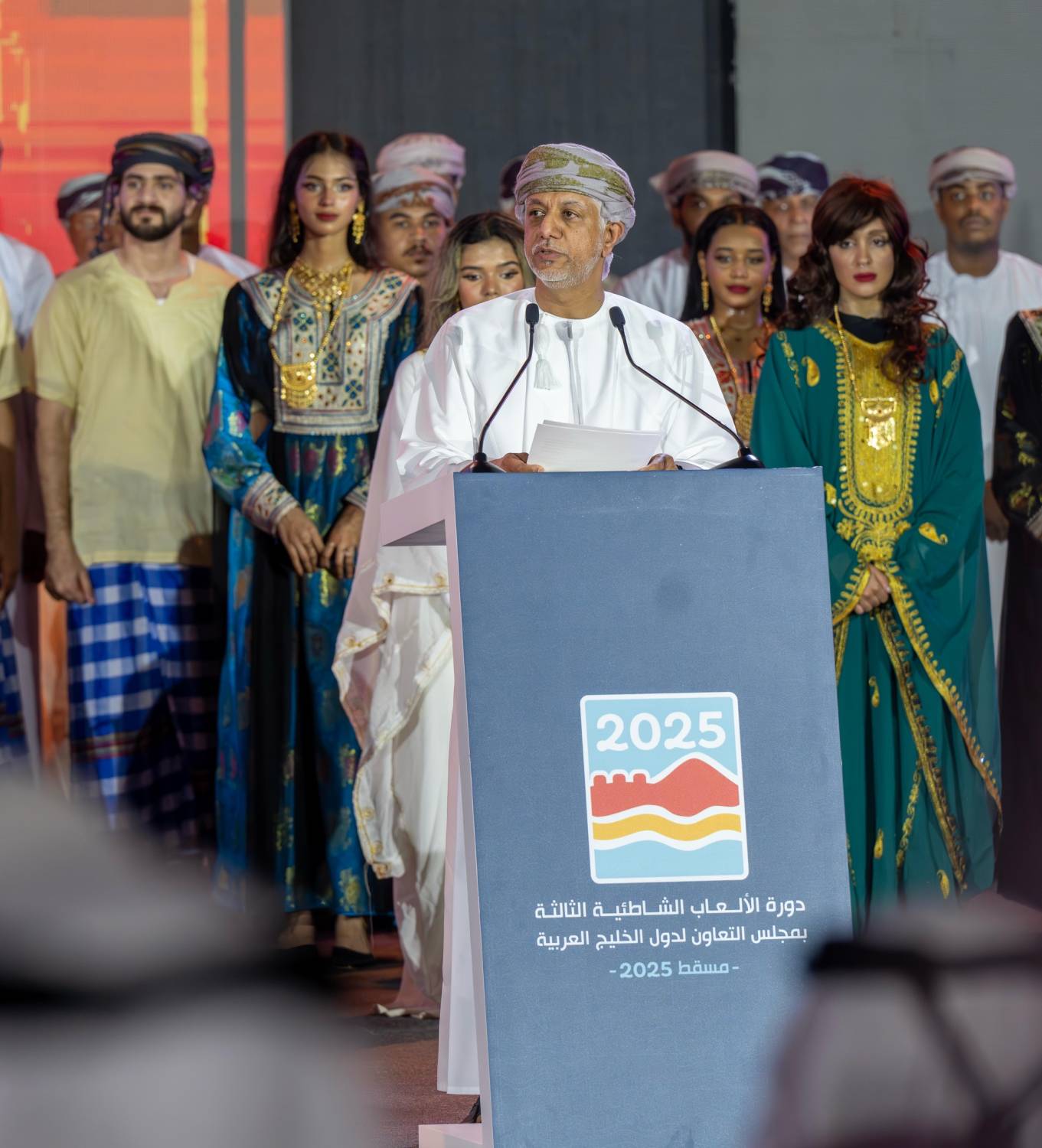 افتتاح دورة الألعاب الخليجية الشاطئية الثالثة بمسقط