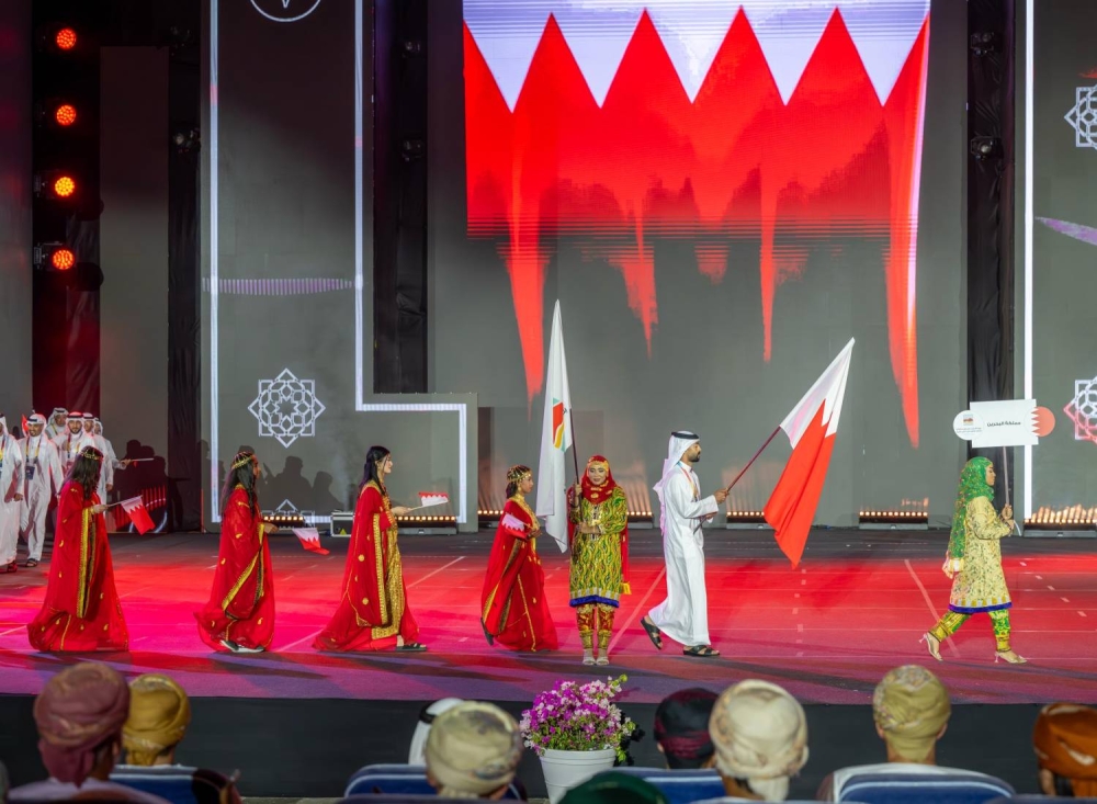 افتتاح دورة الألعاب الخليجية الشاطئية الثالثة بمسقط