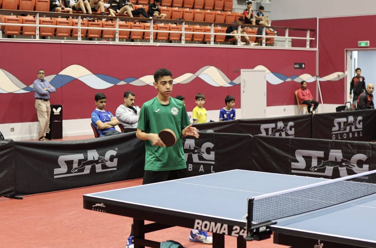 سار والبحرين في نهائي دوري خالد بن حمد لكرة الطاولة (الأشبال)