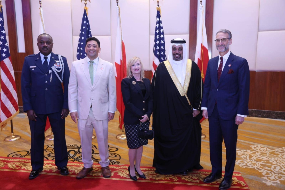 خلال احتفال السفارة الأمريكية بذكرى عيد استقلال الولايات المتحدة الـ249..السفير الأمريكي لدى البحرين: الشراكة البحرينية الأمريكية شراكة تمتد بشكل راسخ لأكثر من قرن من التعاون الوثيق
